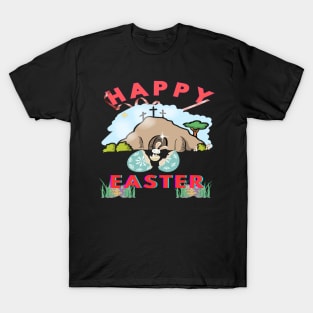 Happy Easter Shirt Retro Easter T-Shirt Gift For Easter Vintage Easter Tee Easter Day Shirt For Women & MEN Easter Decoration Groovy Easter T-Shirt T-Shirt